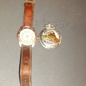 Coleman and Railroad Watch Pair(Men's)